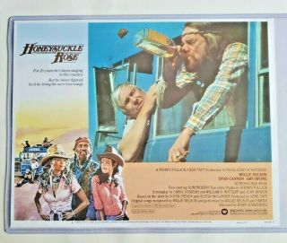 Willie Nelson Poster - Honeysuckle Rose Movie Poster -