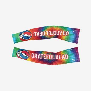 Grateful Dead Rainbow Tie - Dye Thermal Arm Warmers