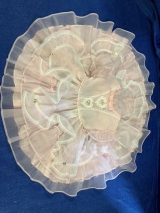 vintage Martha’s Miniatures party pagent dress soft pink size 2 4
