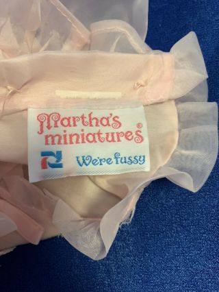 vintage Martha’s Miniatures party pagent dress soft pink size 2 6