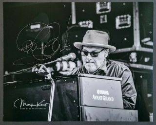 Paul Carrack Signed Photo With - Mike And The Mechanics