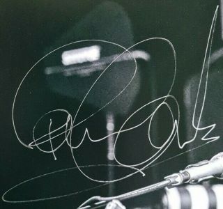 Paul Carrack Signed Photo with - Mike and the Mechanics 2
