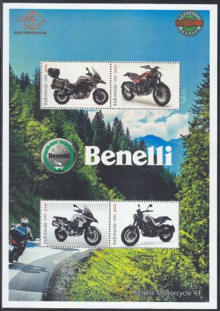 Indonesia - Indonesie Special Issue 2021 Motorcycle Benelli (ms) 1