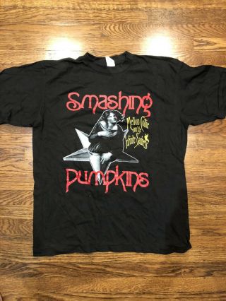 VTG 90 ' s Smashing Pumpkins Mellon Collie and the Infinite Sadness Bootleg Shirt 2