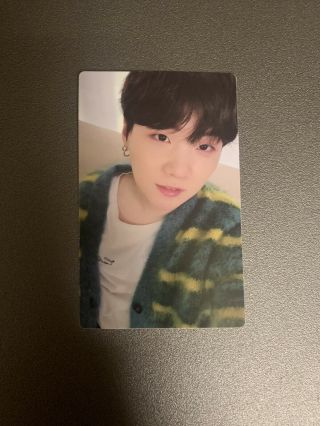 Bts - Official Yoongi / Suga Be Essential Edition Lucky Draw Event M2u Photocard