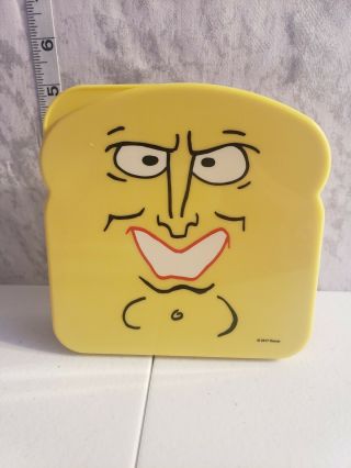 Nickelodeon Nick Box Exclusive Ren And Stimpy Powdered Toast Man Sandwich Box