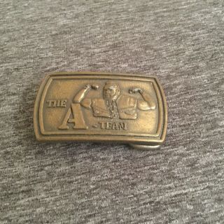 The A - Team Belt Buckle 1985 Mr T