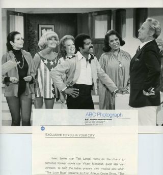 Ann Miller Ethel Merman Carol Channing Della Reese Love Boat 1982 Abc Tv Photo