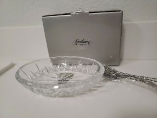 Gorham Lady Anne Cranberry Dish With Spoon