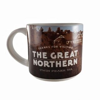 Twin Peaks The Great Northern Coffee Mug Cup 14 Oz Salish Lodge Washington