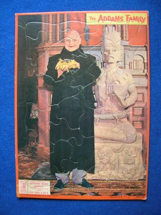 The Addams Family Uncle Fester Picture Puzzle1965 Filmways Tv