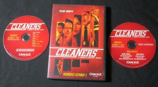 Emmanuelle Chriqui ‘cleaners’ 2013 Promo Dvd/cd - Rom Set - - Full Season 1