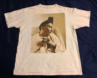 Vintage Morrissey Concert Tee T - Shirt - 1991 " Edith Sitwell " Kill Uncle Tour