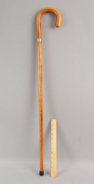 Vintage Swaine Adeney Brigg British Royalty London Oak Walking Stick Cane NR 2