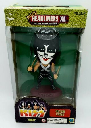 Rock Headliners Xl Kiss - Peter Criss " The Catman " Collectible Figure