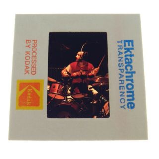 Phil Collins Band Genesis 1974 35mm Transparency Slide Rhode Island