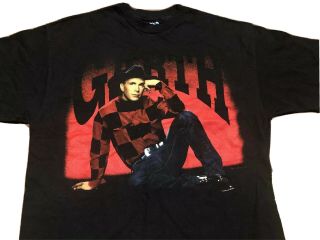 Rare Vintage 1993 Garth Brooks Concert Tour Shirt 90s Country Band Vtg Rap