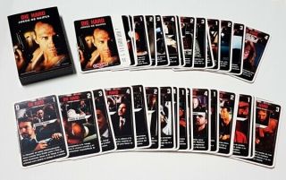 Die Hard Game Deck Of Cards Made In Argentina Movie Film John Mcclane Police