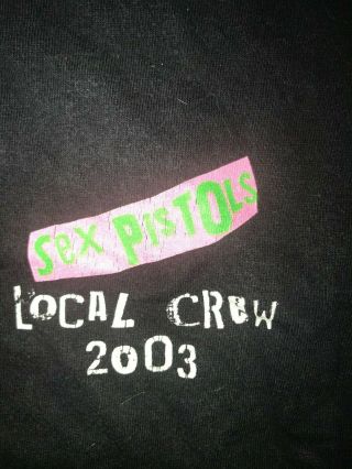 Sex Pistols Local Crew Shirt 2003