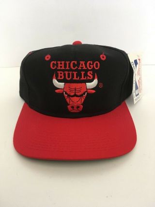 Rare Vintage Nwt Chicago Bulls Drew Pearson 90s Snapback Hat Cap Jordan