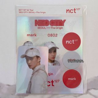 Nct 127 Neo City Seoul The Origin Official Deco Sticker,  Mark Photocard / Exo