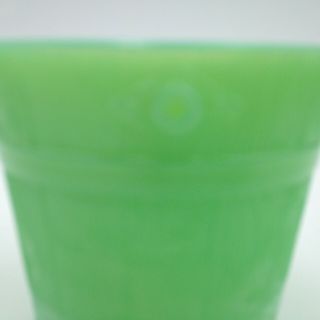 Martha Stewart by Mail Jadeite Green Milk Glass Bucket Votive Candle Holder 3