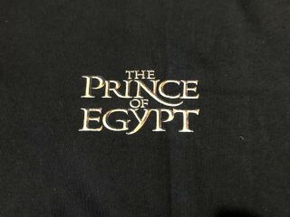 Rare vintage 90s 1998 The Prince Of Egypt Movie t Shirt size Xl 2