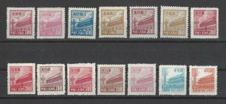 CHINA PRC SC 13/211,  Assorted Group of Gate of Heavenly Peace Issues MNH NGAI 3