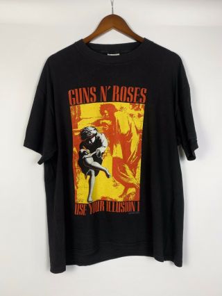 Guns N Roses 1991 Vintage T Shirt Use Your Illusion
