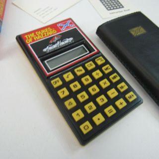 The Dukes of Hazzard Vintage Calculator 1981 Box Unisonic Still 3