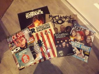 My Chemical Romance Bundle - Calendars,  Book,  Badges,  Magazines