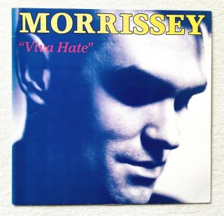 Morrissey Viva Hate Lp 1.  Press 1988 Import The Smiths Cure Depeche Mode Bauhaus