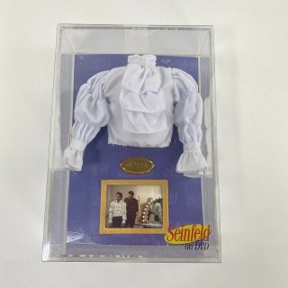 Jerry Seinfeld Tv Show Puffy Shirt Display Museum In Plastic Box