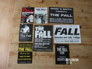 The Fall Postcards/flyers