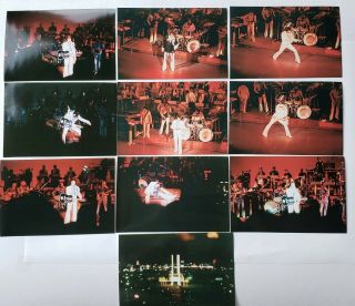 Elvis Presley - 10 Concert Photos - Las Vegas Hilton - Aug & Sept 1973