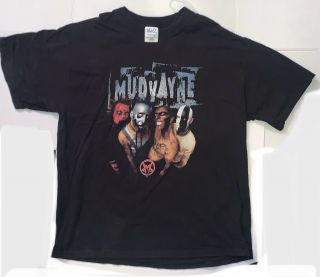 Vintage Mudvayne Tour Shirt - Hellyeah.  Aftershock.  Inkcarceration Ld5