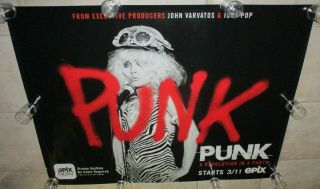Epix Punk A Revolution Blondie Debbie Harry Deborah Harry 5ft Subway Poster