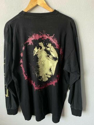 Vintage Paradise Lost Icon 1993 - T - Shirt Long Sleeve Gothic Metal Hardcore Xl