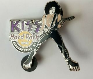 Kiss Band Hard Rock Café Pin Badge Paul Stanley Alive 2 Niagara Falls Ny Le 500
