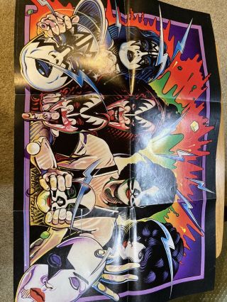 Kiss “unmasked” Poster 1980
