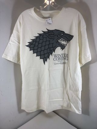 Game Of Thrones Hbo Winter Is Coming Stark T - Shirt Xl