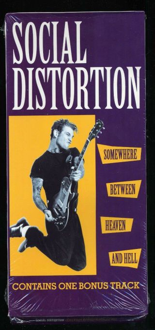 Social Distortion - Somewhere Between - Empty Longbox No Cd - Long Box Only