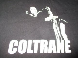 Retro American Jazz Saxophonist John " Trane " Coltrane (xl) T - Shirt