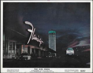The Flamingo Hotel Las Vegas 1950s Movie Promo Photo The Girl Rush