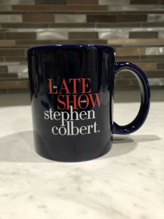 The Late Show With Stephen Colbert Official Mug 2018