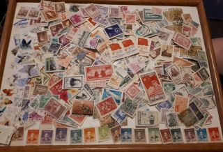 Large Pile Of China Stamps - All Era 