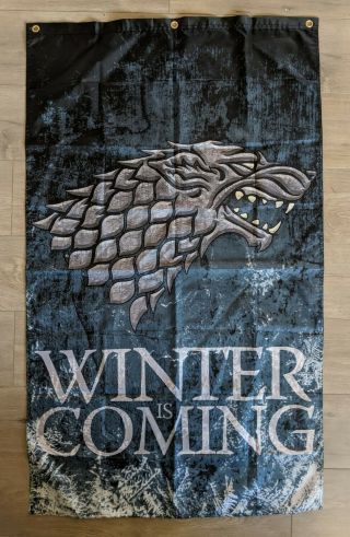 Game Of Thrones Winter Is Coming Banner 30 " X51 "