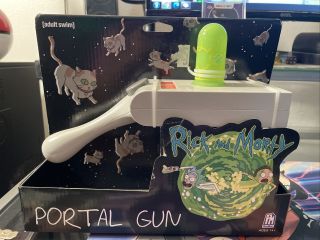 Rick And Morty Portal Gun Cartoon Network Toy From Adult Swim Phatmojo Accessory
