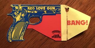 Vintage LP 1977 Kiss Aucoin (Love Gun Album) Paper Love Gun (NBLP 7057) 2