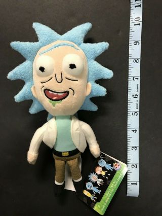 Funko Rick And Morty Galactic Plushies Rick (happy) 8” Plush Figure Soft Toy